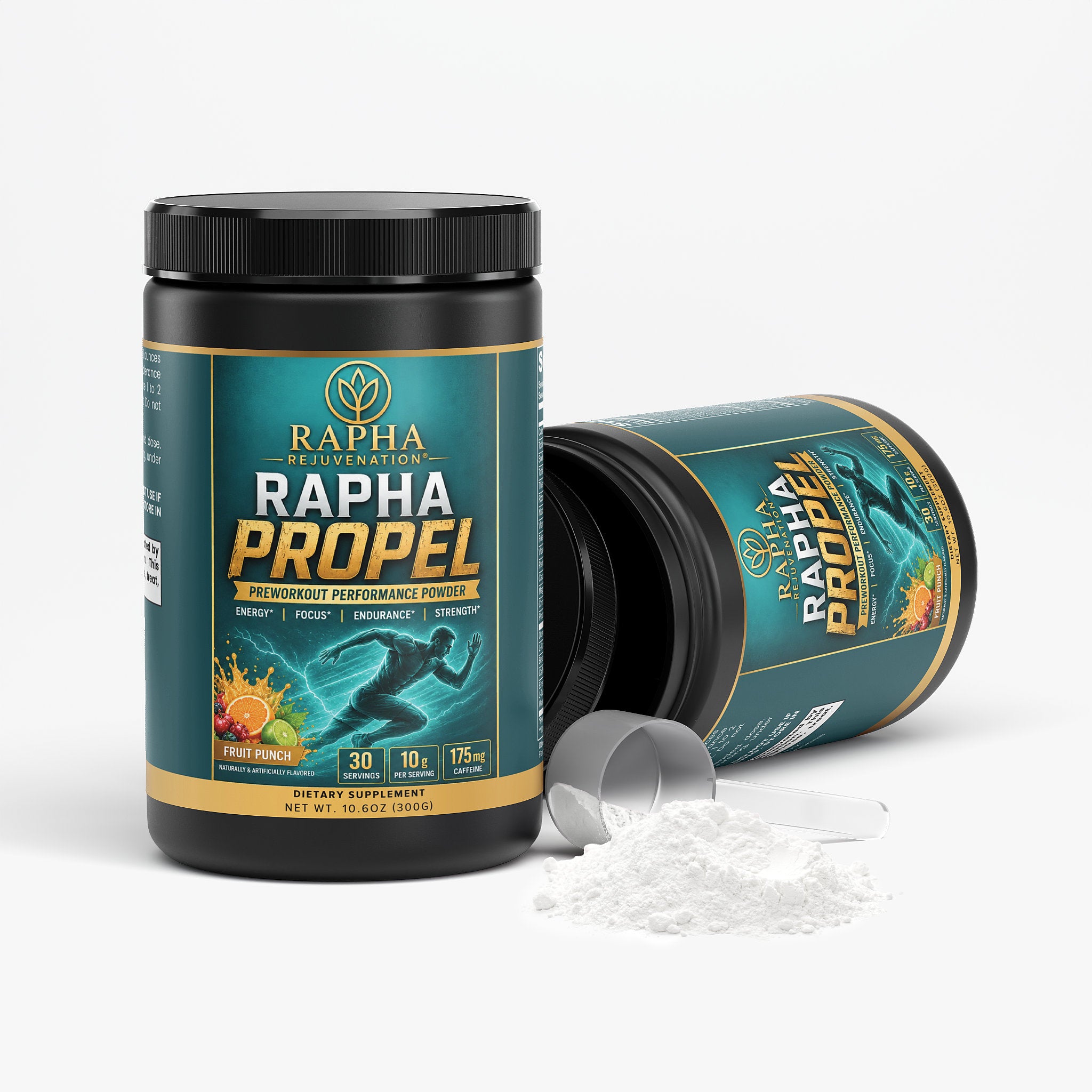 Rapha Nitric Shock Pre-Workout Powder (Fruit Punch)