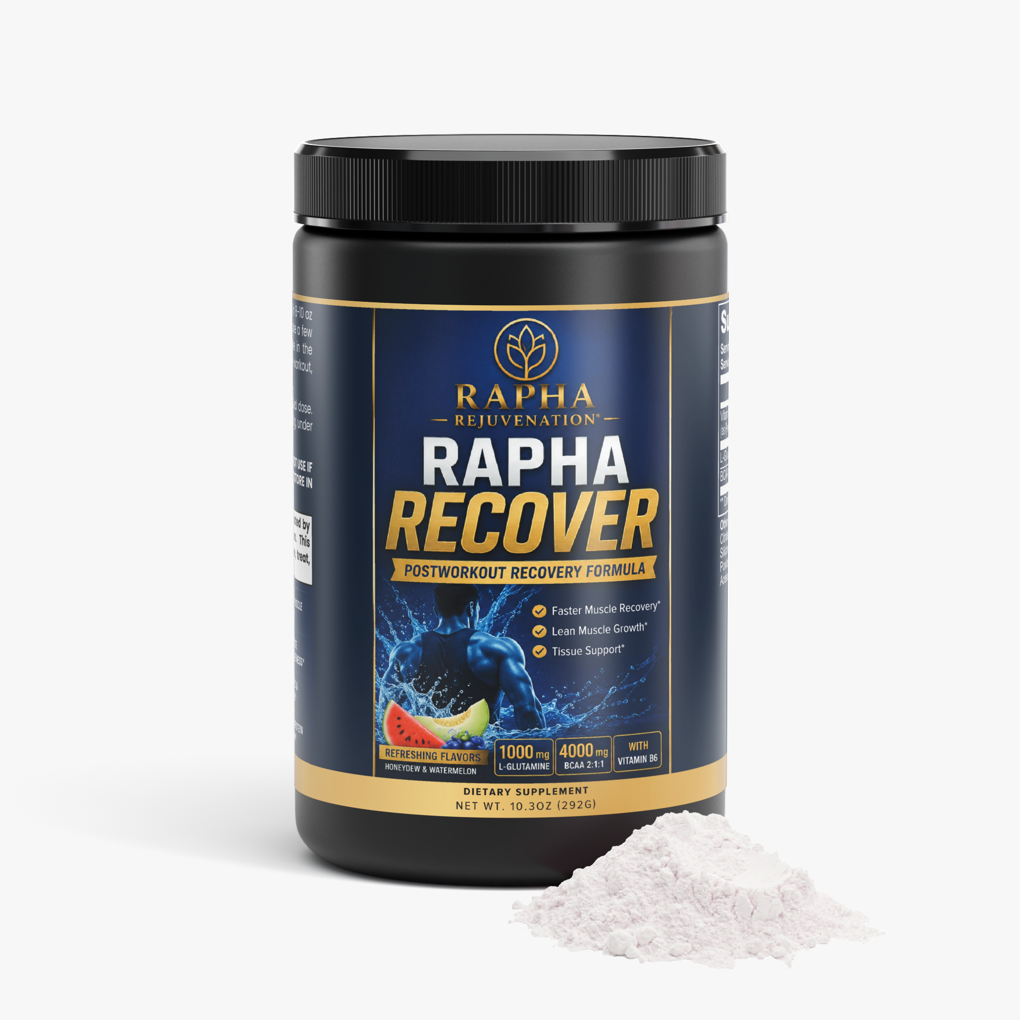Rapha BCAA Post Workout Powder (Honeydew/Watermelon)