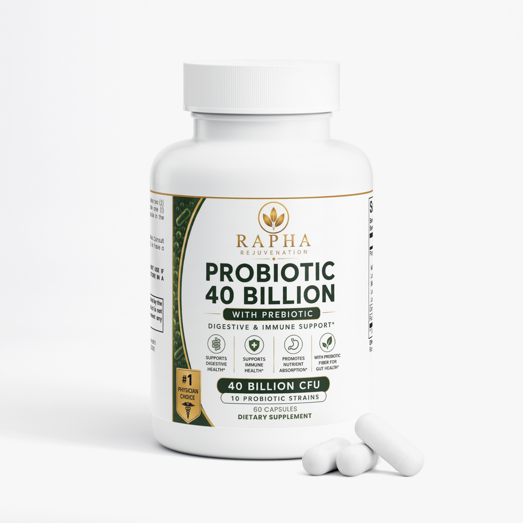 Rapha Probiotic 40 Billion with Prebiotics