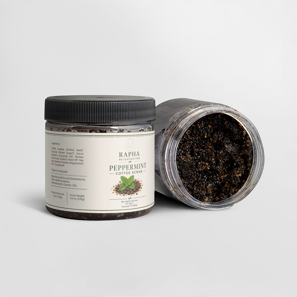 Peppermint Coffee Scrub