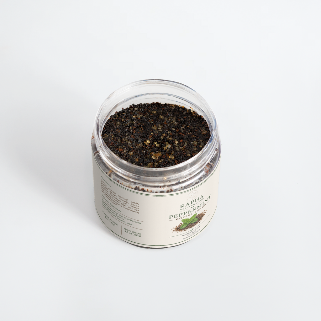 Peppermint Coffee Scrub