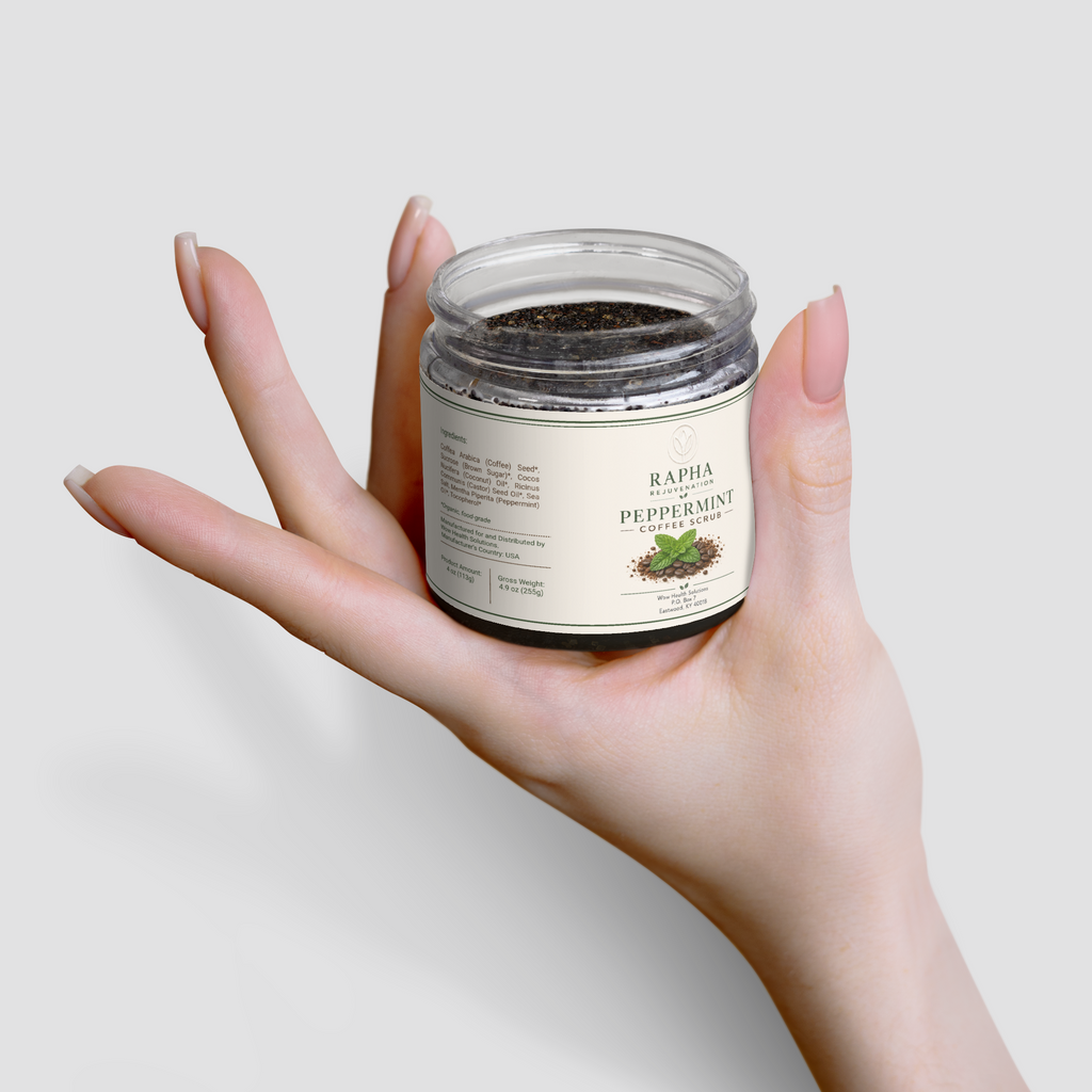 Peppermint Coffee Scrub