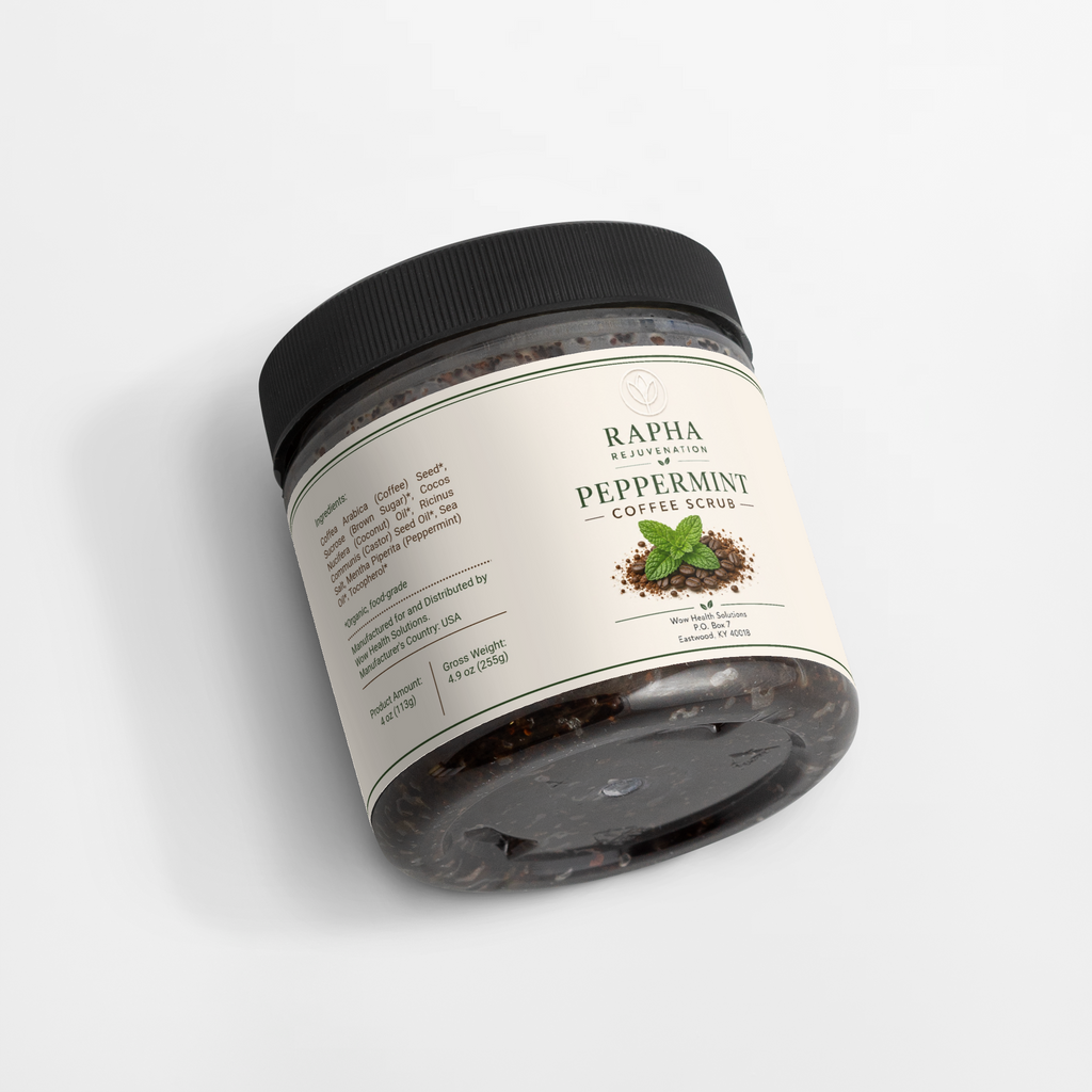 Peppermint Coffee Scrub