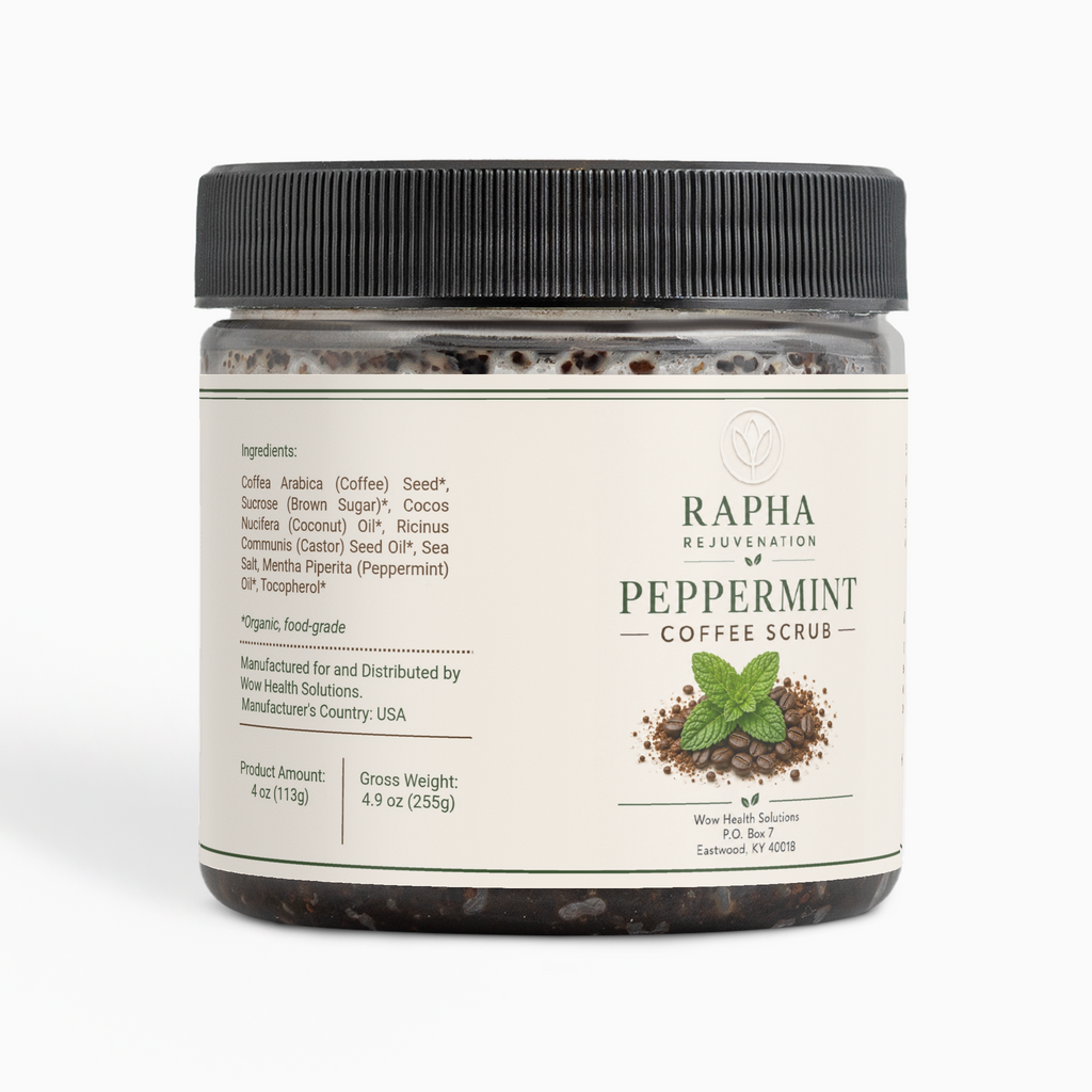 Peppermint Coffee Scrub