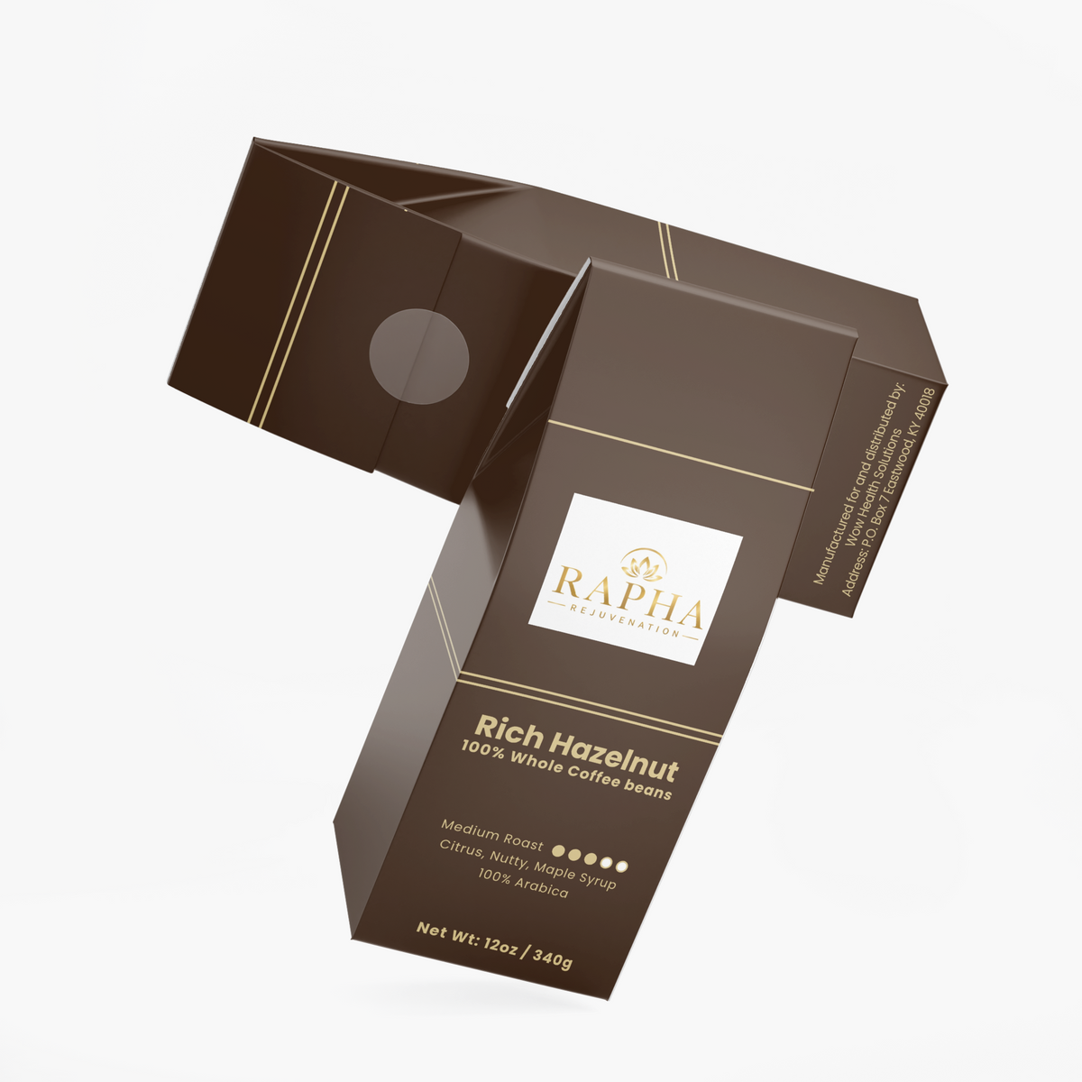 Rich Hazelnut Coffee (Medium Roast)