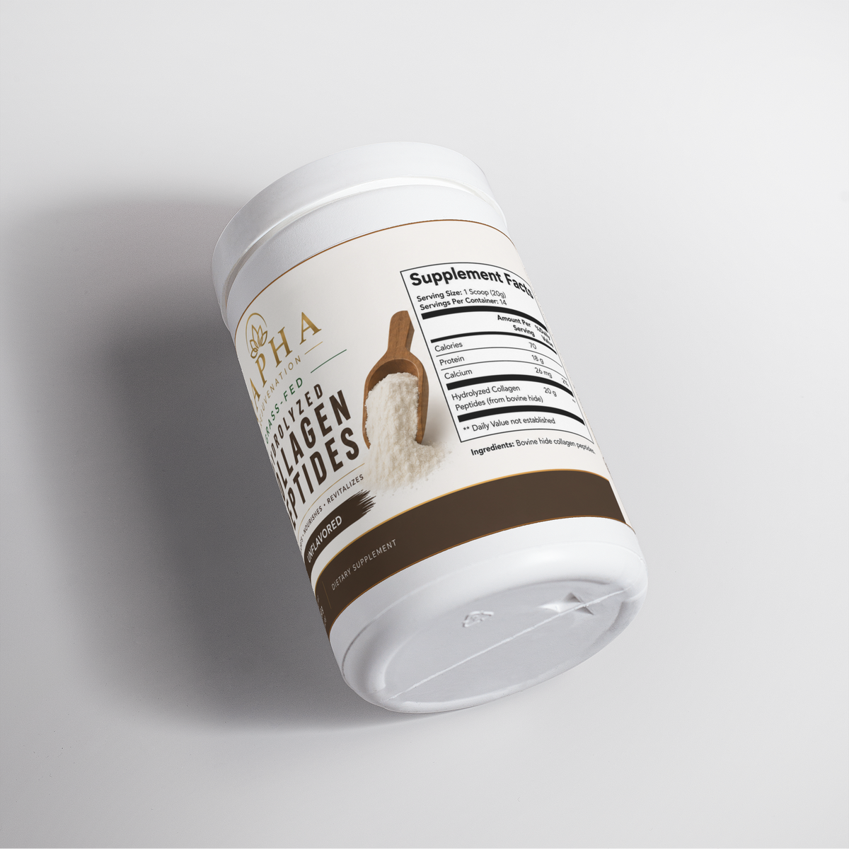 Grass-Fed Hydrolyzed Collagen Peptides