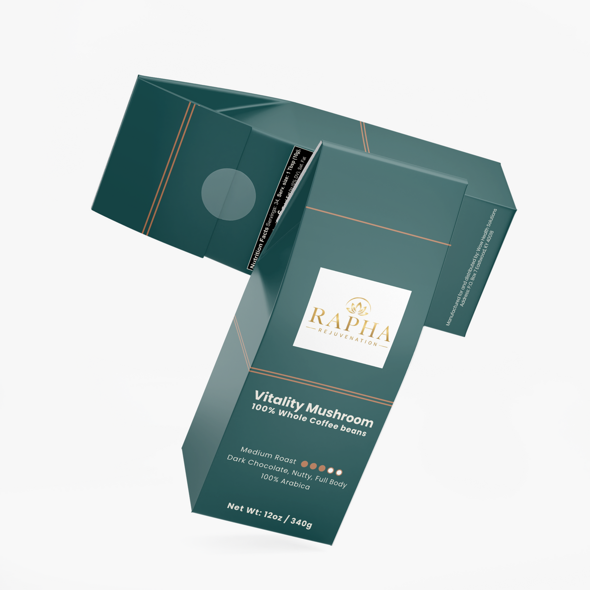 Vitality Mushroom Coffee (Medium Roast)