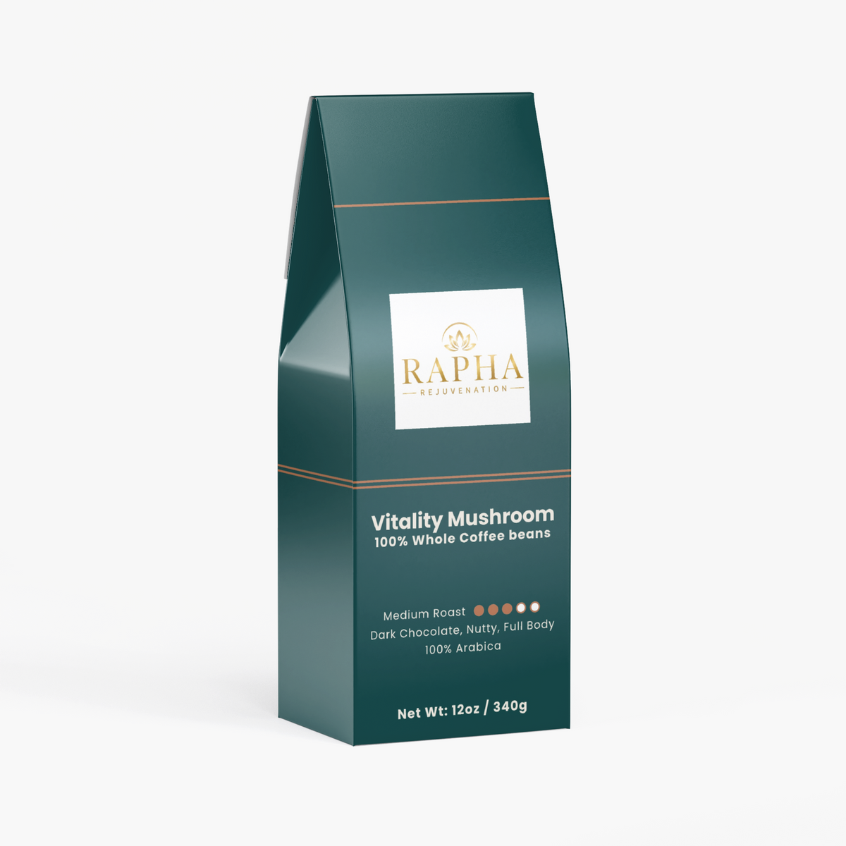 Vitality Mushroom Coffee (Medium Roast)