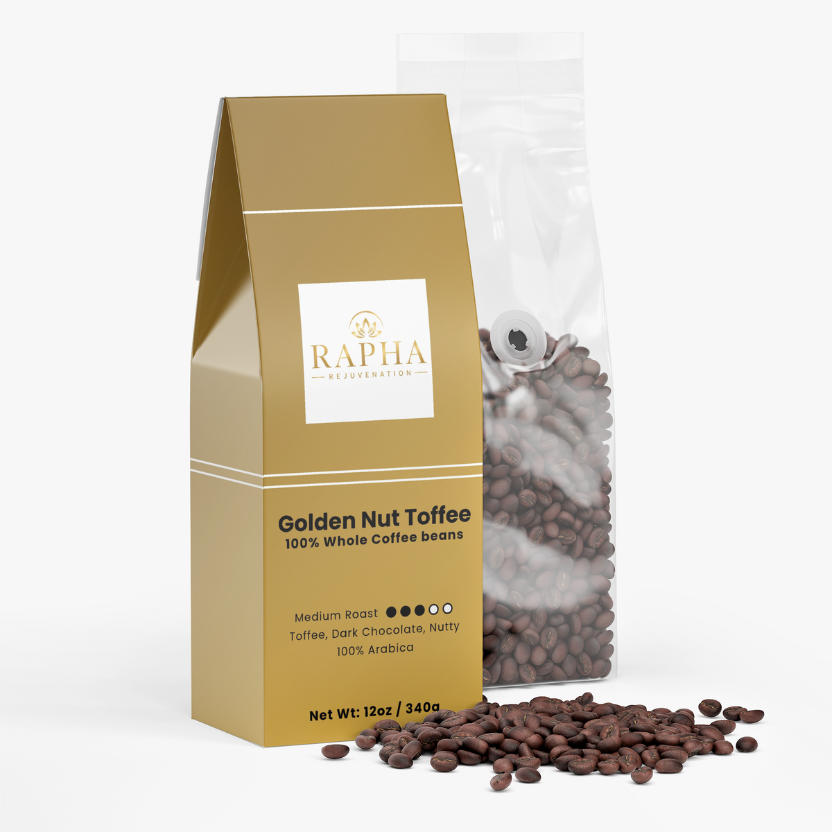 Golden Nut Toffee Coffee (Medium Roast)