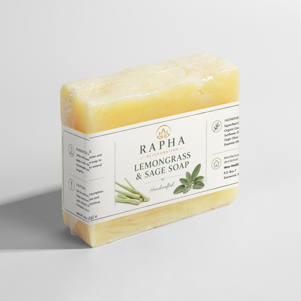 Lemongrass & Sage Soap