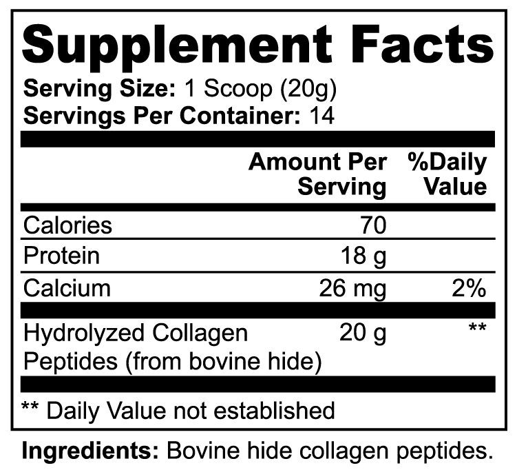 Rapha Grass-Fed Hydrolyzed Collagen Peptides